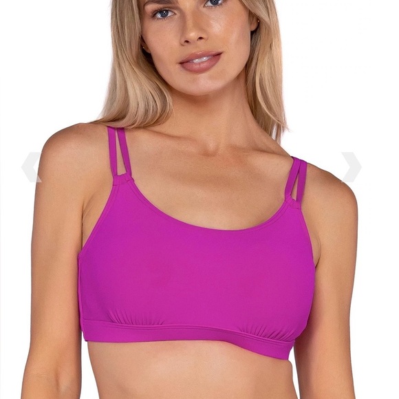 Sunsets Other - NWT Sunsets Iconic Taylor Bralette Size 34D/36C Wild Orchid
